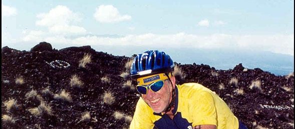 John B Quinn as a Finisher in the Ironman Triathlon World Championship, Kailua Kona, Hawaii, 1999 & 2004